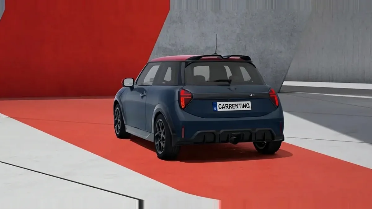 MINI John Cooper Works en renting en Barcelona — Delantera