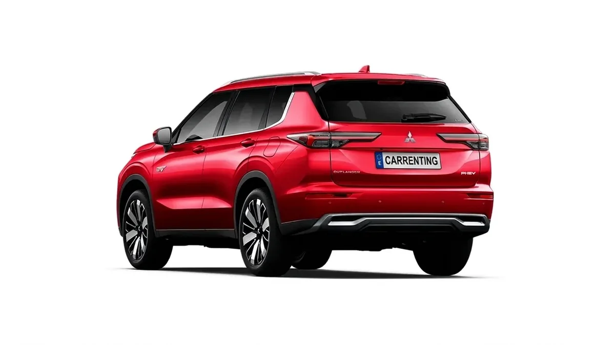 Mitsubishi Outlander PHEV Kaiteki 4WD 306CV en renting en Barcelona — vista 7