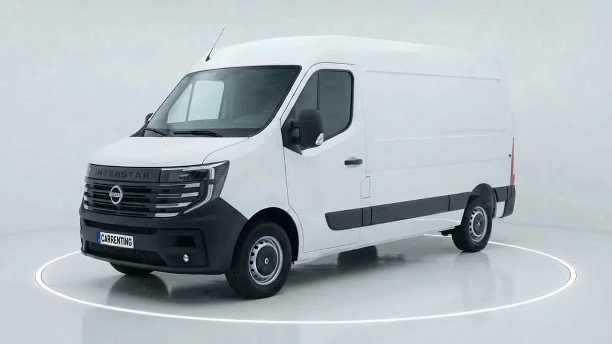 Nissan Interstar L2H2 3.5T 2.3dCi FWD Acenta en renting en Barcelona — Trasera