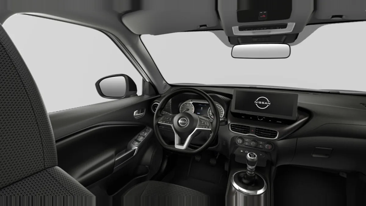 Nissan Juke 1.0 DIG-T 114CV Acenta II en renting en Barcelona — Interior