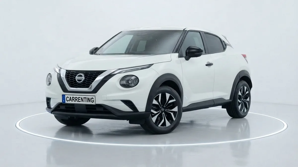 Nissan Juke 1.0 DIG-T 114CV Acenta II en renting en Barcelona — Lateral