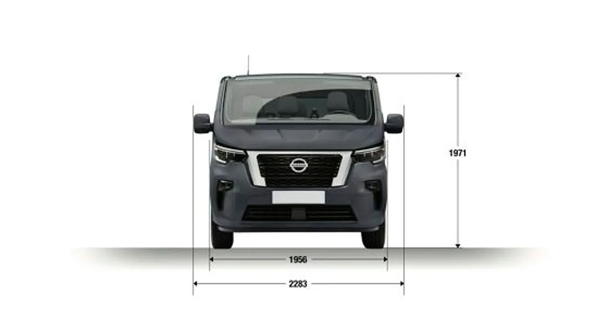 Nissan Primastar Combi 9 L2H1 N-Connecta 150CV II en renting en Barcelona — Trasera