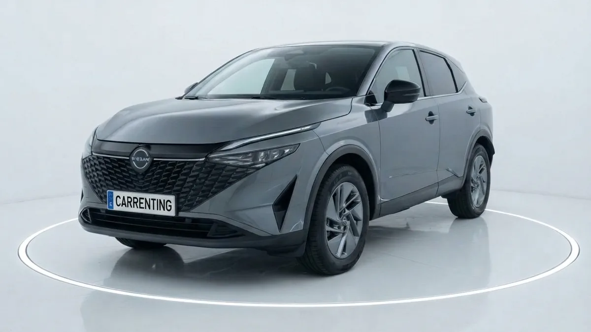 Nissan Qashqai DIG-T 103kW (140CV) MHEV 4x2 Acenta Deep Blue Ocean en renting en Barcelona — Lateral