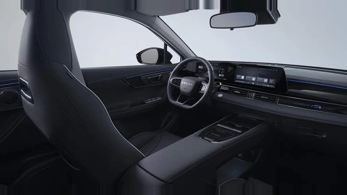 Omoda 5 EV 61kWh Pure 155kW en renting en Barcelona — Interior
