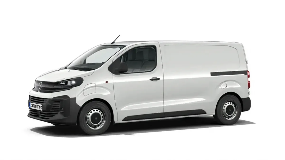 Opel Vivaro Furgón Electric 100kW + Batería 75 kWh VU en renting en Barcelona — Trasera