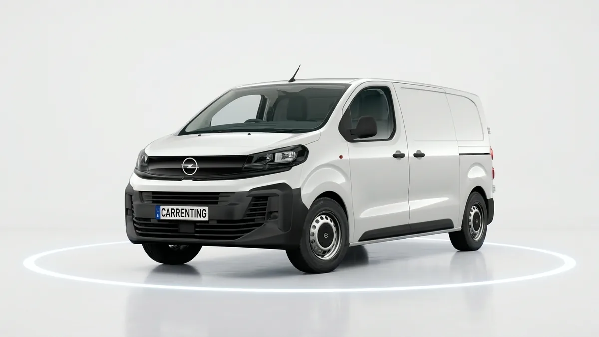 Opel Vivaro Furgón Electric 100kW + Batería 75 kWh VU en renting en Barcelona — Lateral