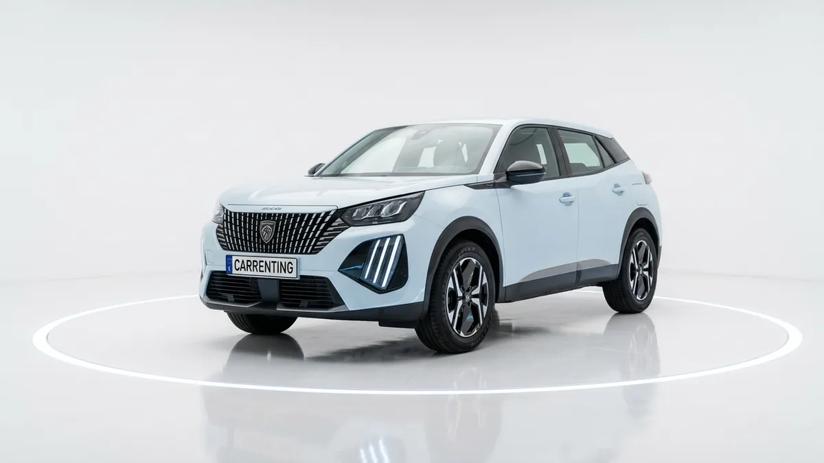 Peugeot 2008  ALLURE HYBRID 110 EDCS6 (AUTOMÁTICO) en renting en Barcelona — Lateral