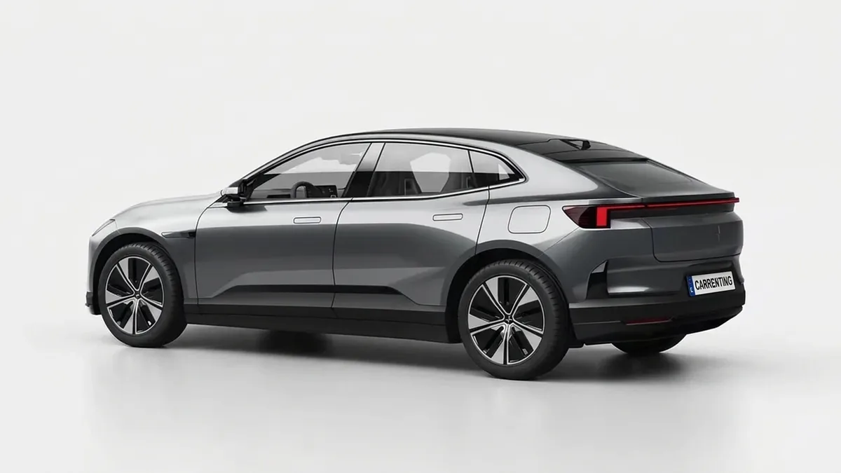 Polestar 4 Long Range Single 200kW en renting en Barcelona — Delantera