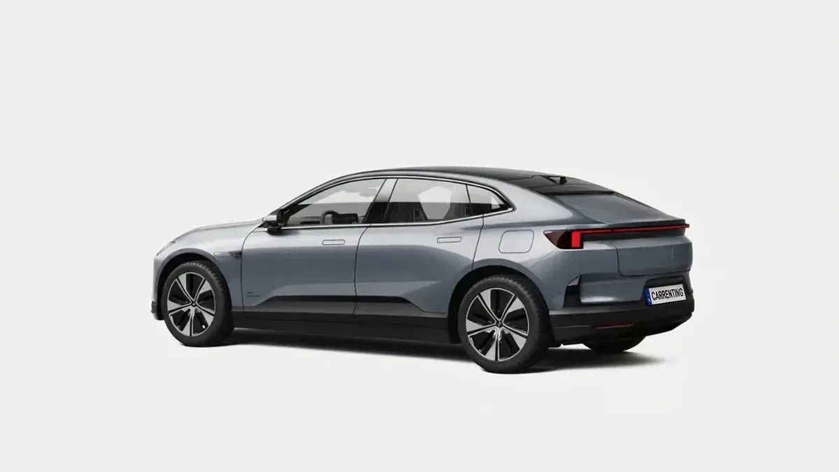Polestar 4 Long Range Single Motor en renting en Barcelona — Delantera
