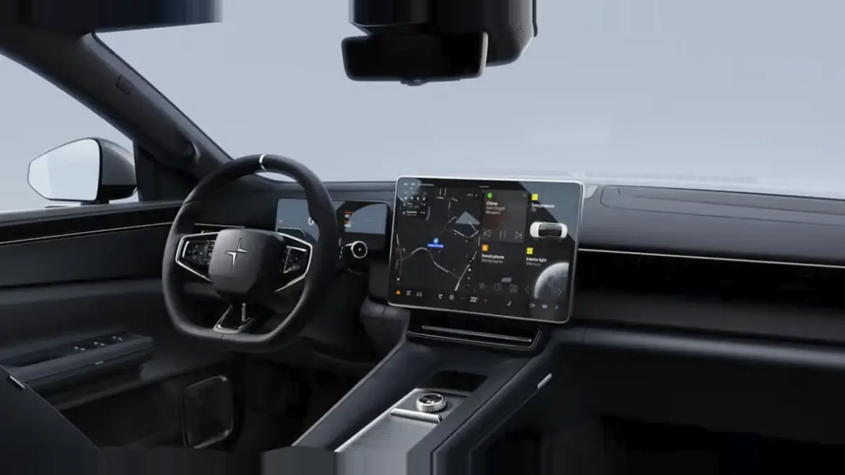 Polestar 4 Long Range Single Motor en renting en Barcelona — Interior