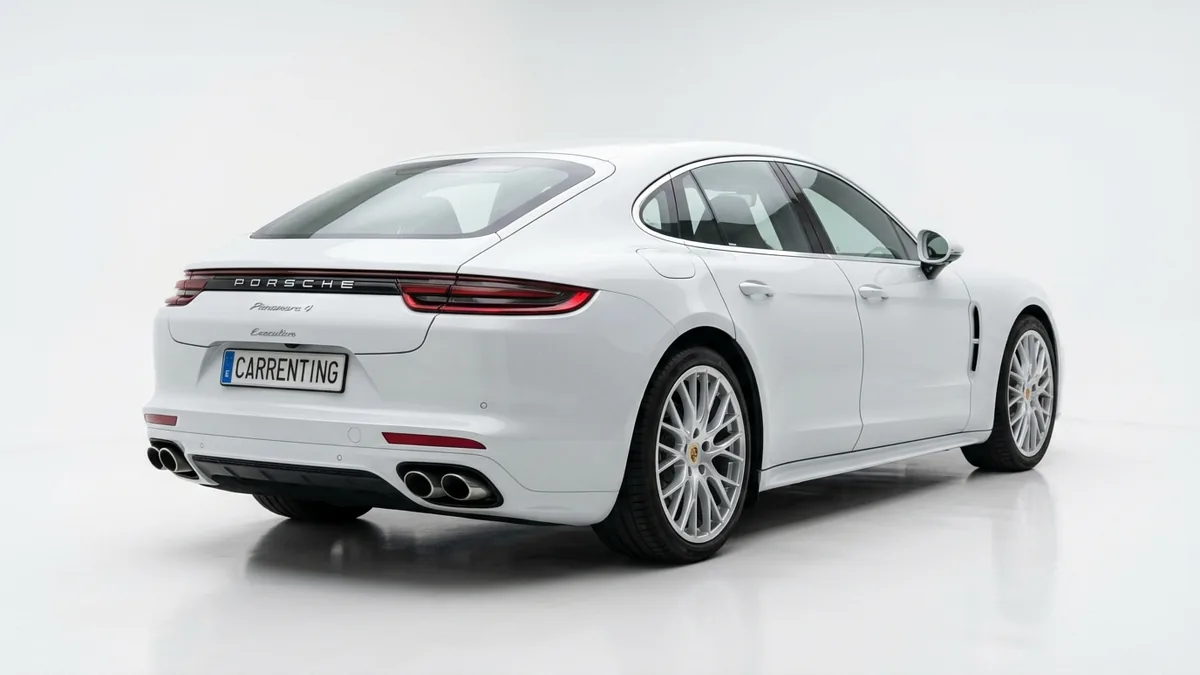 Porsche Panamera 4 E-Hybrid Executive en renting en Barcelona — Delantera