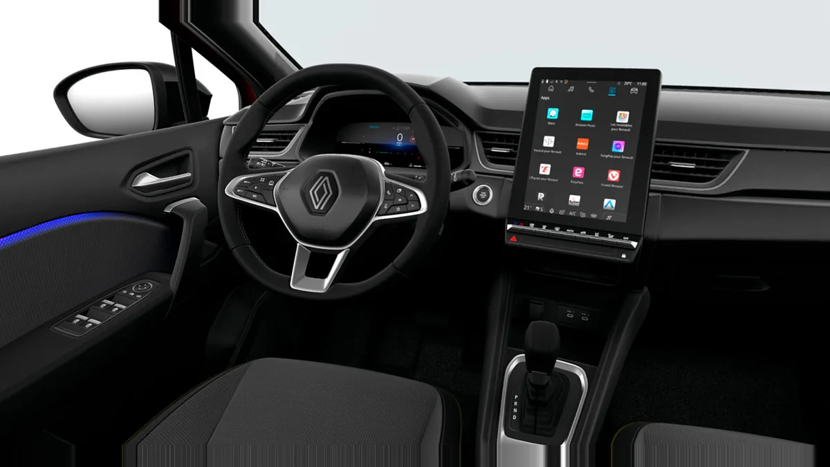 Renault CAPTUR E-TECH Full Hybrid Techno en renting en Barcelona — Delantera