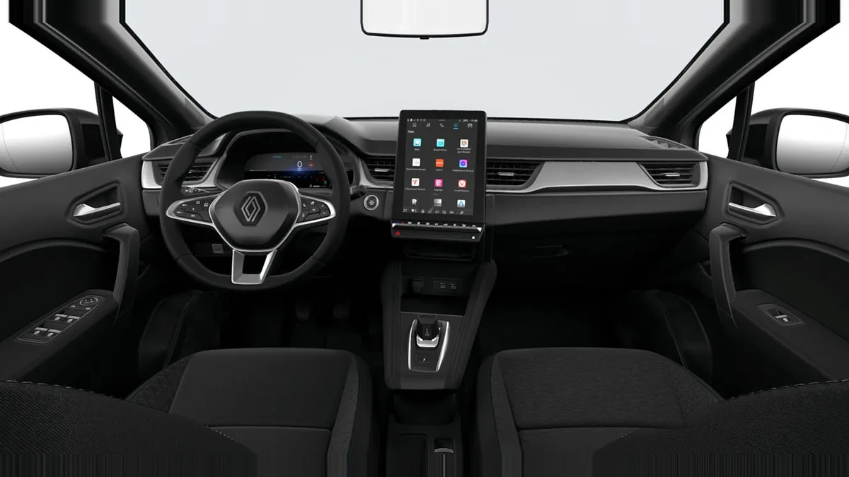 Renault Captur Evolution TCE 140cv DCE en renting en Barcelona — Interior