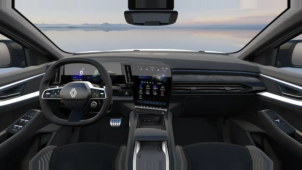 Renault Espace Espirit Alpine Full Hybrid E-Tech 146kW 7p en renting en Barcelona — vista 7