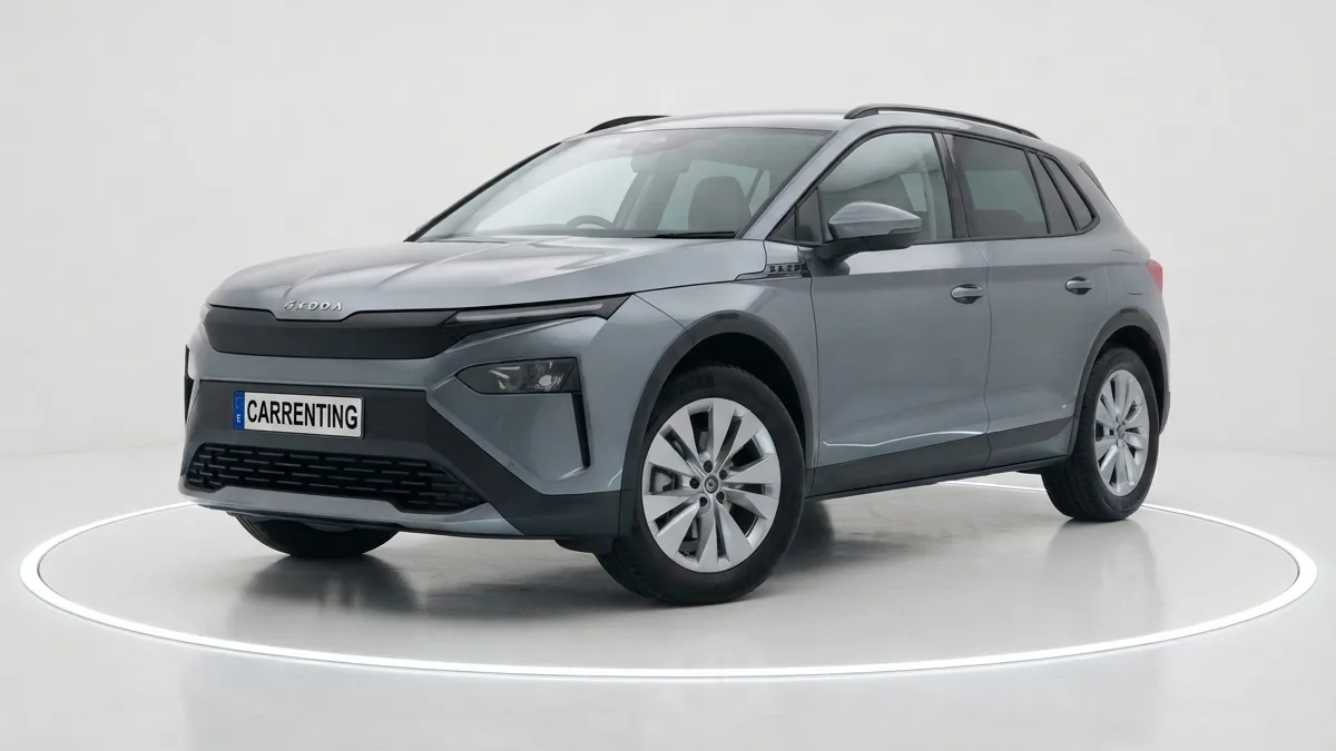 Škoda Elroq 150kW (204CV) 63kWh en renting en Barcelona — Lateral