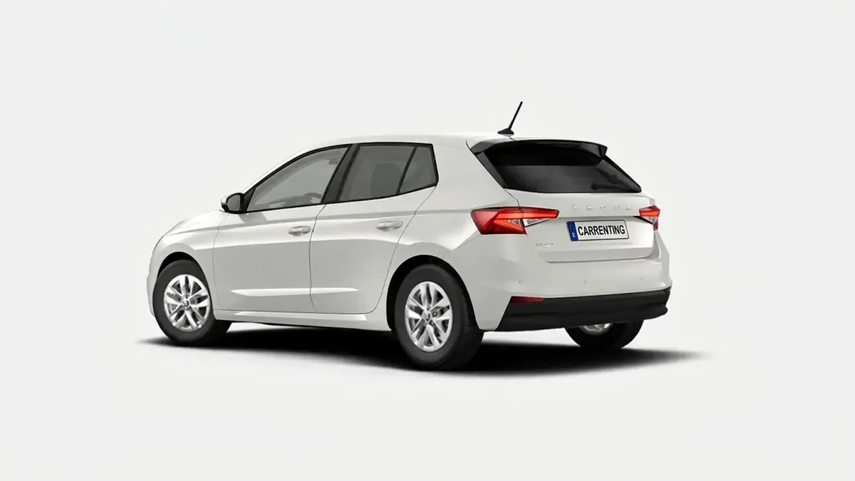 Škoda Fabia 1.0 TSI DSG Selection en renting en Barcelona — Interior