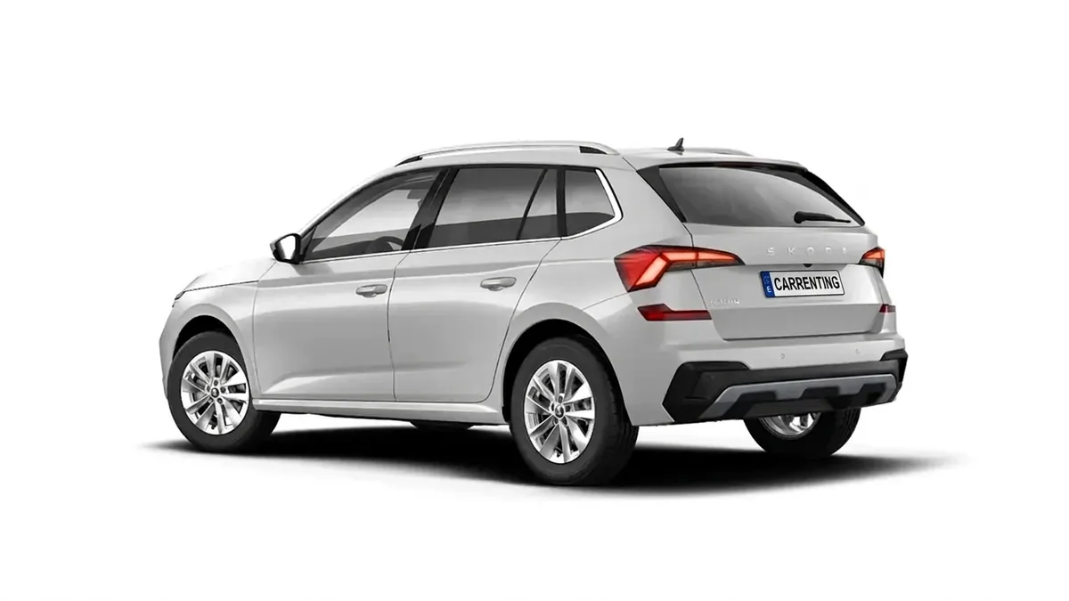 Škoda Kamiq 1.5 TSI DSG Selection en renting en Barcelona — vista 6