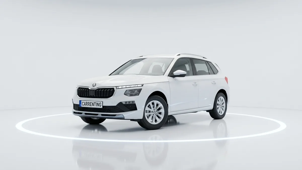 Škoda Kamiq 1.5 TSI DSG Selection en renting en Barcelona — Lateral