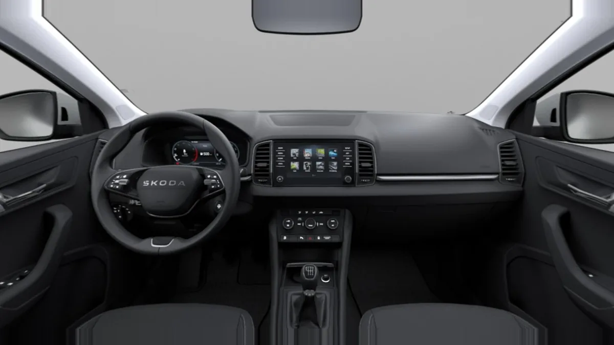 Škoda Karoq Selection 1.0 TSI 85kW (115CV) Manual en renting en Barcelona — Interior