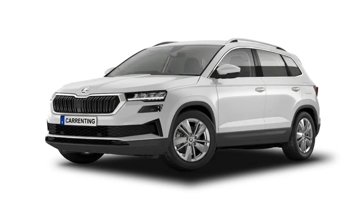 Škoda Karoq Selection 2.0 TDI DSG en renting en Barcelona — Trasera