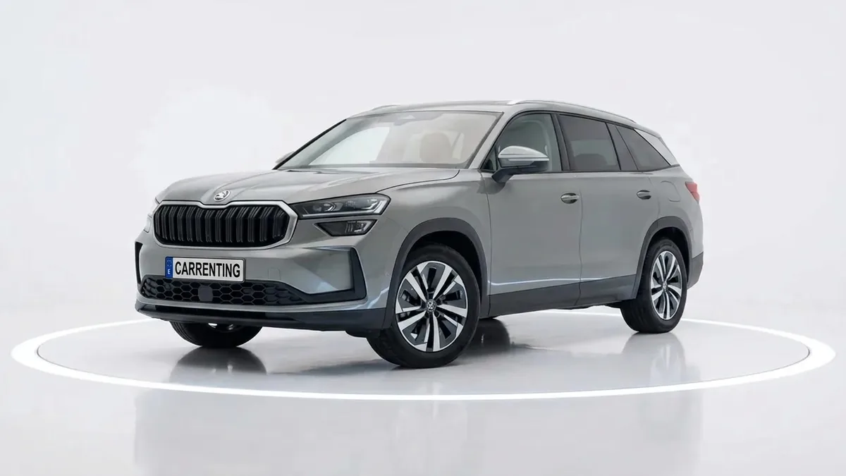 Škoda Kodiaq 2.0 TDI DSG Selection en renting en Barcelona — Trasera