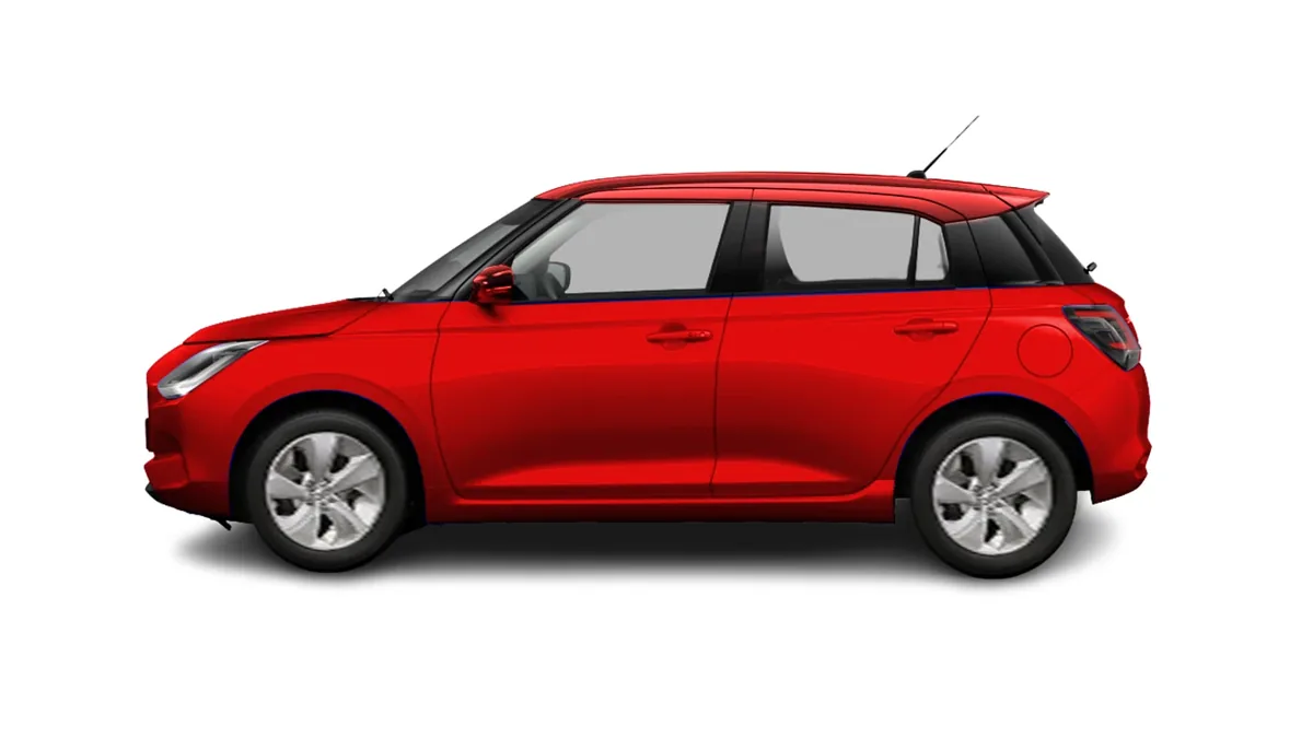 Suzuki SWIFT 1.2 S2 MILD HYBRID (MANUAL) en renting en Barcelona — Trasera