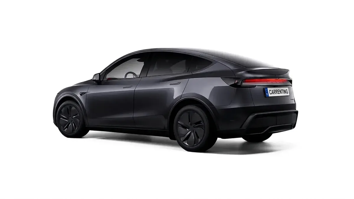 Tesla Model Y Premium RWD en renting en Barcelona — Delantera