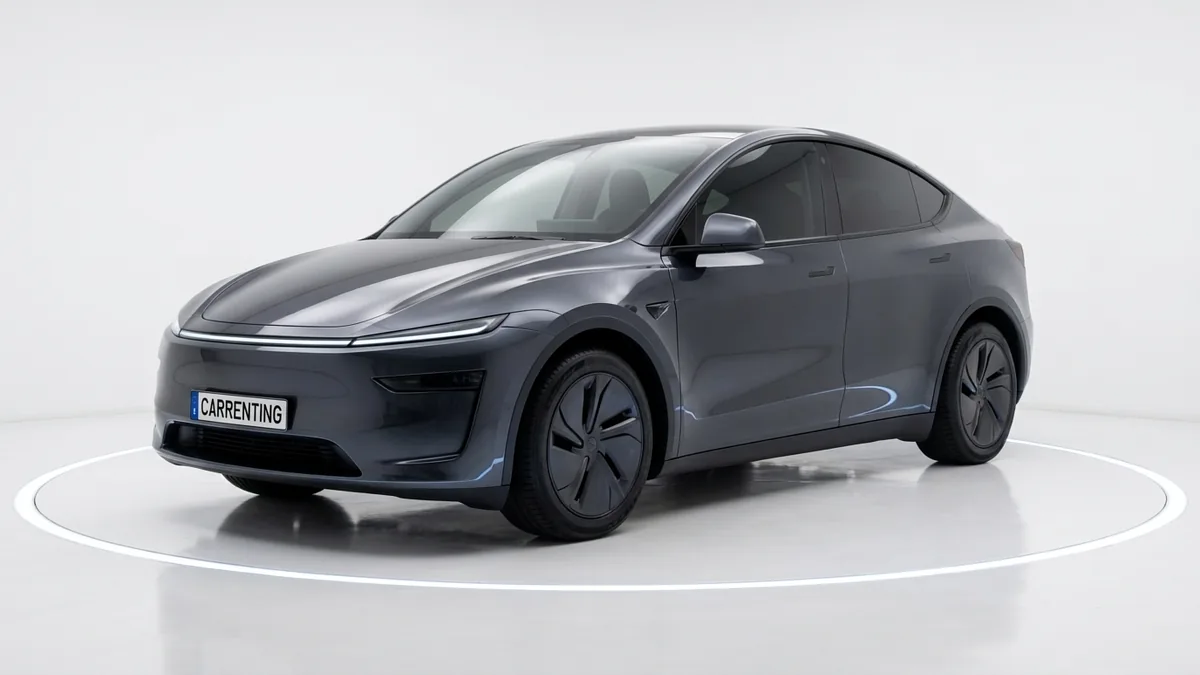 Tesla Model Y Premium RWD en renting en Barcelona — Lateral