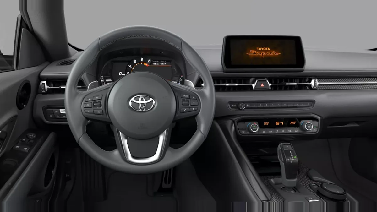Toyota GR Supra 3.0T 250kW (340CV) Performance AT8 en renting en Barcelona — Interior
