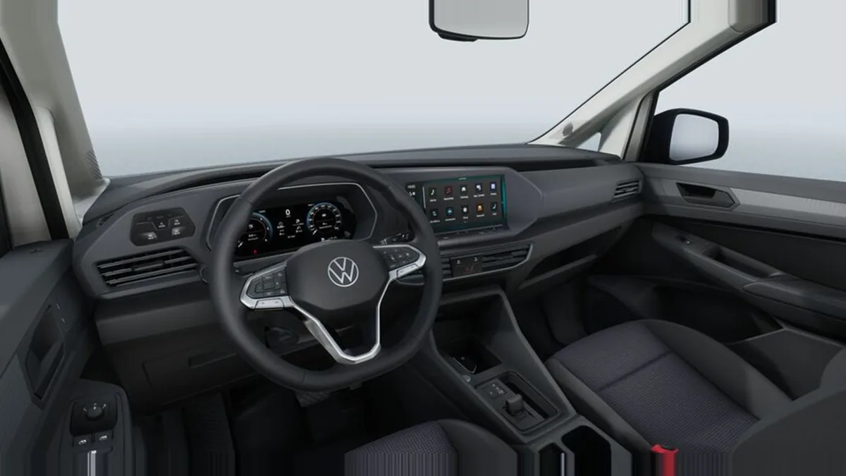 Volkswagen Caddy Cargo PHEV 1.5 TSI eHybrid en renting en Barcelona — Interior