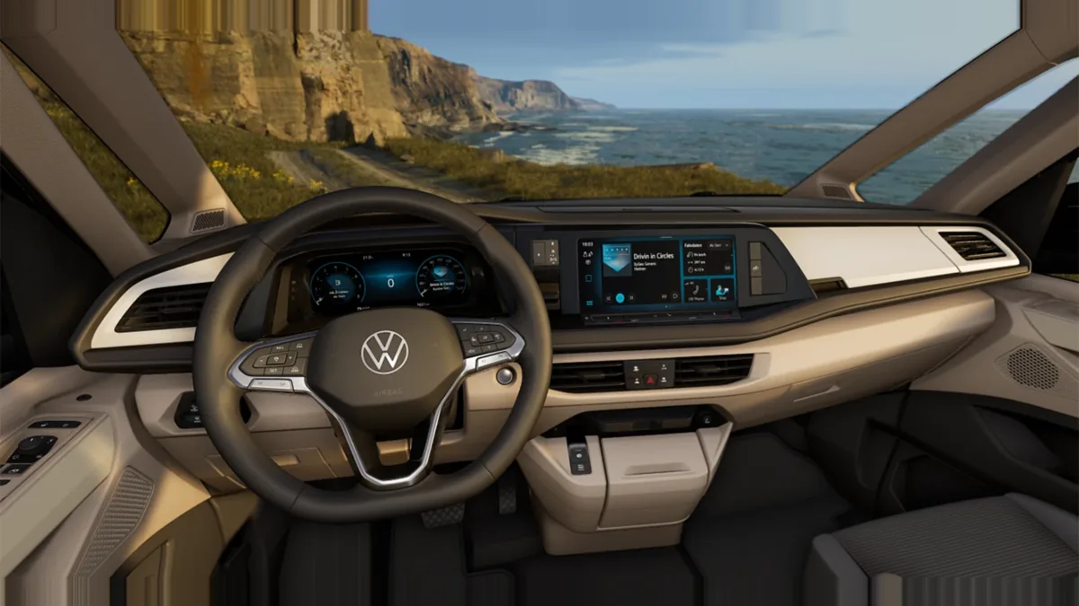 Volkswagen California Beach Tour 2.0 TDI 110kW (150CV) DSG en renting en Barcelona — Interior