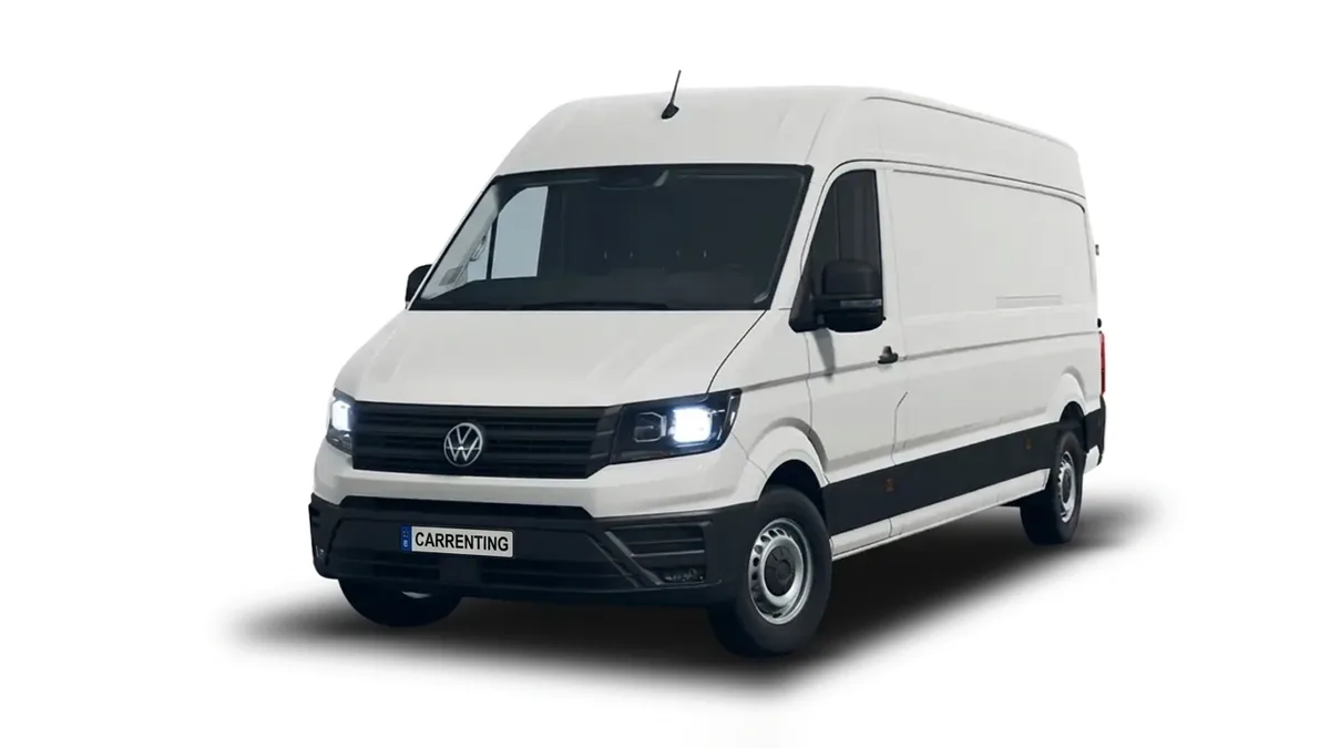 Volkswagen Crafter 35 Furgón BL TA L4H3 2.0 TDI 103kW (140CV) - ISOTERMO en renting en Barcelona — Trasera