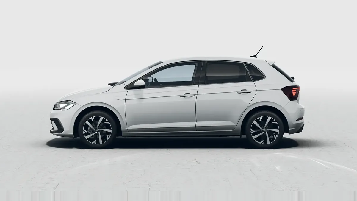 Volkswagen Polo Más 1.0 TSI 70kW (95CV) DSG en renting en Barcelona — Delantera
